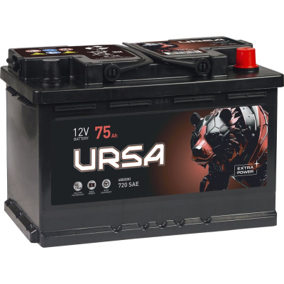 Аккумулятор URSA Extra power 75Ah R+ UE750