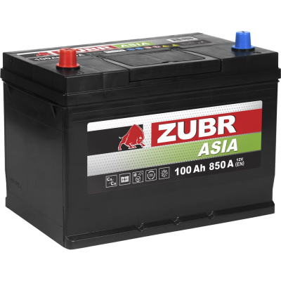 Аккумуляторная батарея ZUBR Premium Asia 100Ah L+ (нижний борт)