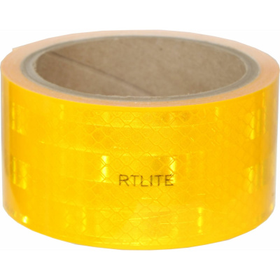 Световозвращающая лента для контурной маркировки RTLITE RT-V104 50,8 мм х 5 м, жёлтая