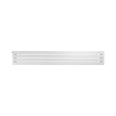 Горизонтальный радиатор c боковым подключением ARBIOLA Liner Gorizont H 1200-36-04 секции GHWN, RAL 9016 матовый белый