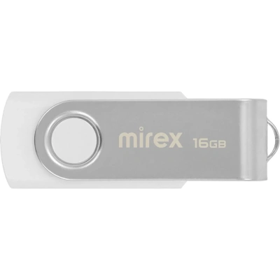Флеш-память Mirex USB SWIVEL WHITE 16Gb (13600-FMUSWT16 )