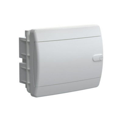 Корпус IEK UNION Compact ЩРВ-П-8 IP41, белая дверь, пластиковый