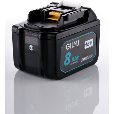 Аккумулятор для инструмента GILMI Makita (LXT 18) 18В 8А.ч