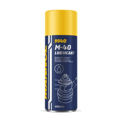 Антикоррозийное очищающее средство MANNOL M-40 LUBRICANT 400 мл, аэрозоль 9940