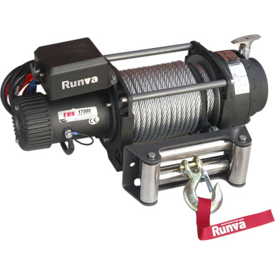 Электрическая лебёдка RUNVA индустриальная 12V