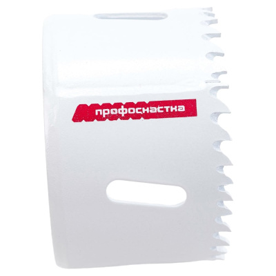 Коронка биметаллическая крупный зуб (68 мм, 38 мм, HSSE, М42) №055 Профоснастка