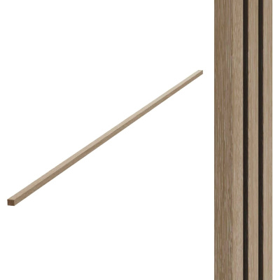 Торцевые планки Wood App дуб шале натуральный, 2780x27x22 мм