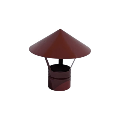 Зонт крышный для круглых воздуховодов D140, винно-красный 3005 Zont140wine-red