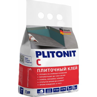 Клей PLITONIT С-5 для плитки по сложным основаниям, класс С2ТЕ 5004