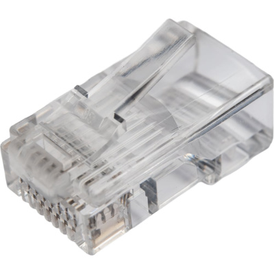 Коннектор RJ-45 TWT 8P8C UTP категория 5e, универсальный, 100 шт