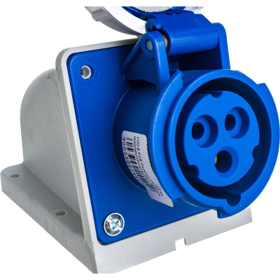 Настенная розетка PCE 16А 230V 1P+N+E IP67