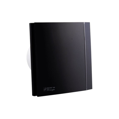 Вытяжной вентилятор Silent-100 CZ Matt Black Design 4C Soler&Palau