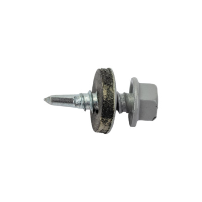 Кровельный саморез КРЕП-КОМП 5,5x19 RAL7004 серый 250 шт.