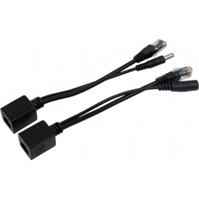 Пассивный комплект (инжектор + сплиттер) для передачи PoE по кабелю Cat 5e OSNOVO