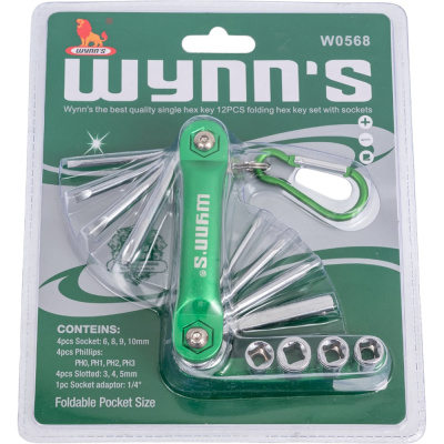Набор отверток и головок wynns складной W0568/ Tools