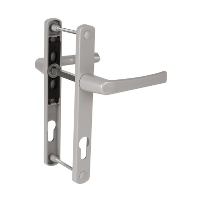 Ручка на планке Punto HANDLE.85.25.67-75 RAL 9006 серый