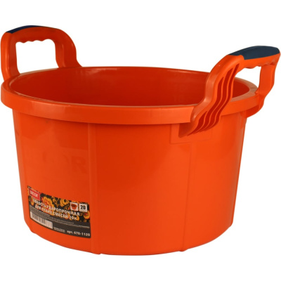 Ударопрочное ведро для сухих смесей DECOR 30 л, ручка 2к 670-1130