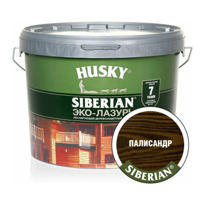 Эко-лазурь HUSKY палисандр 9 л