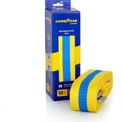Буксировочный трос 10 тонн Goodyear