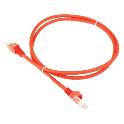 Патч-корд LANMASTER RJ45 - RJ45, 4 пары, UTP, категория 6, 3 м, оранжевый, LSZH