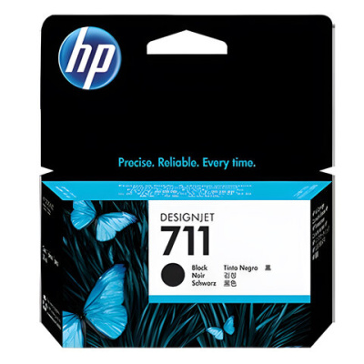 Картридж струйный HP 711 CZ129A чер. для DgnJ T120/520