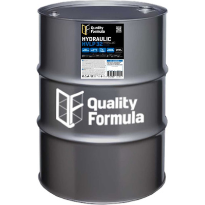 Гидравлическое масло QF HYDRAULIC HVLP 32, 205 л Quality Formula