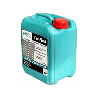 Пластификатор CEMMIX CEMPLAST 5 л