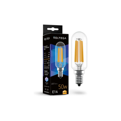 Светодиодная лампа Voltega Crystal Candle 5W 3000K E14 7266