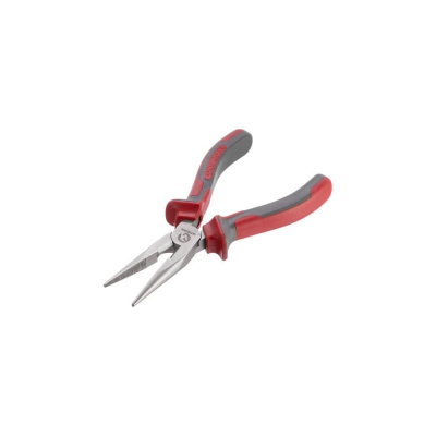 Длинногубцы прямые INTERTOOL 160 мм, С55