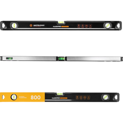 Уровень противоударный, магнитный INSTRUMAX HARDPRO 800