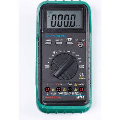 Цифровой автоматический мультиметр MASTECH MY68 00-00000273 – прибор с широким функционалом и бюджетной стоимостью