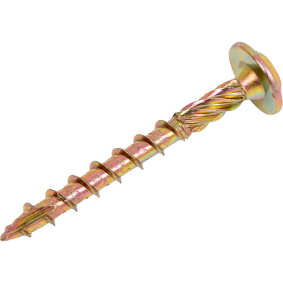 Саморез по дереву HIMTEX желт. тар. NORM Torx 25 5*45 (250 шт.)