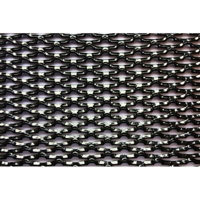 Сетка STRECK CR15Al 15х6,5 1000х250 черная в фирменной упаковке Cr15Alu Универсальная металлическая сетка для защиты