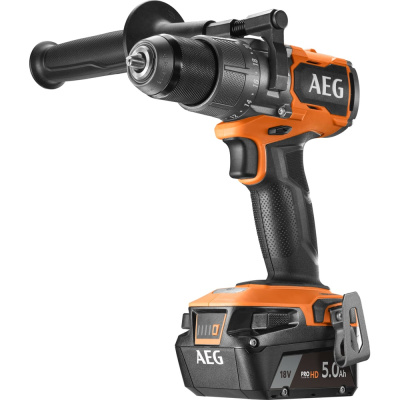 Ударная бесщеточная аккумуляторная дрель-шуруповерт AEG BSB18C3BL-502C 4935478939