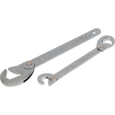 Ключ для круглых шлицевых гаек (шарнирный, 8-19 мм, набор 2 шт) Top Tools