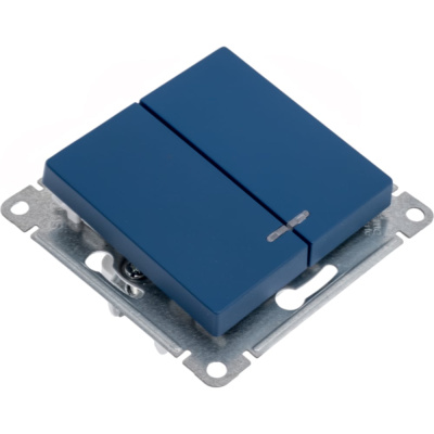 Выключатель Systeme Electric Atlasdesign аквамарин
