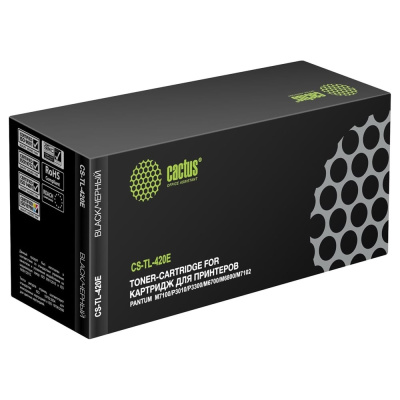 Лазерный картридж CACTUS CS-TL-420E TL-420E черный 1500 страниц для Pantum