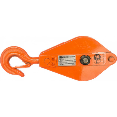 Монтажный блок с крюком TOR HQG(L) K1-0,5 т