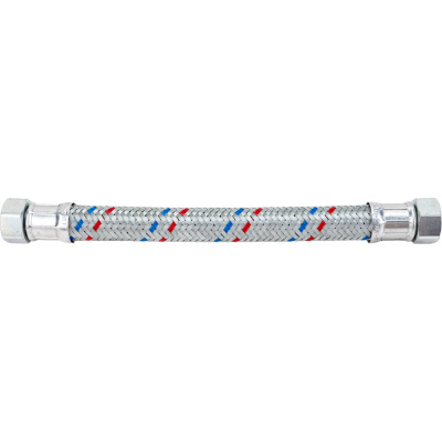 Гибкая подводка для воды ВР 3/4" х ВР 3/4", длина 300 мм STOUT