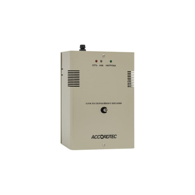 Блок бесперебойного питания ACCORDTEC ББП-30 ТР исп.1 ТР 043/2017 12В, 3А, цвет серый 00-00002941