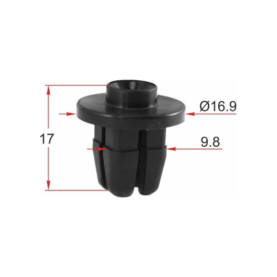 Шайба 10 шт AVERS 9018905144-10 пластмассовая многоцелевая для Toyota/Lexus