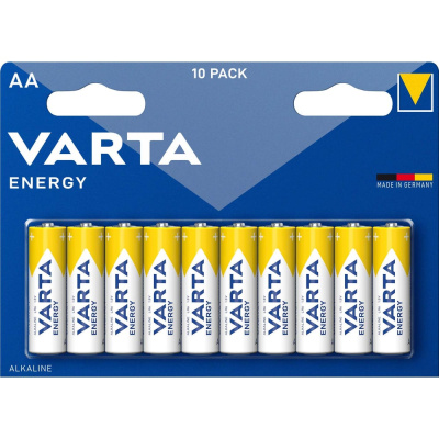 Батарейка Varta ENERGY LR6 AA BL10 Alkaline 1.5V (4106)