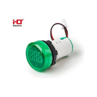 Индикатор тока HLT AD-22 (LED) d22мм зеленый IP54