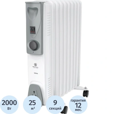 Масляный радиатор Royal Clima ROR-S9-2000M