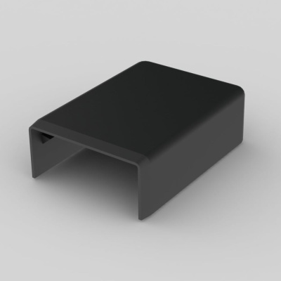 Заглушка KOPOS LHD 40x20 8631 (FB) (Цвет черный) комплект 2 шт
