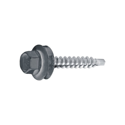 Саморез кровельный BISKREP ZP 5.5x25, 60 шт, пл.конт 280 мл 1-20075