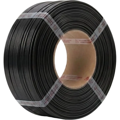 Пластик PLA Basic (без катушки) 1.75 мм 1кг., черный (black)