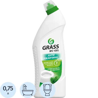 Средство для сантехники WC- GEL 750мл кислотное