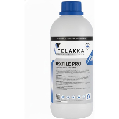 Очиститель тканей. TEXTILE PRO CLEANING 1л Telakka