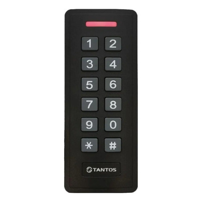Кодонаборная панель Tantos TS-KBD-EMF Plastic со встроенным считывателем идентификаторов формата Em-marin / Mifare